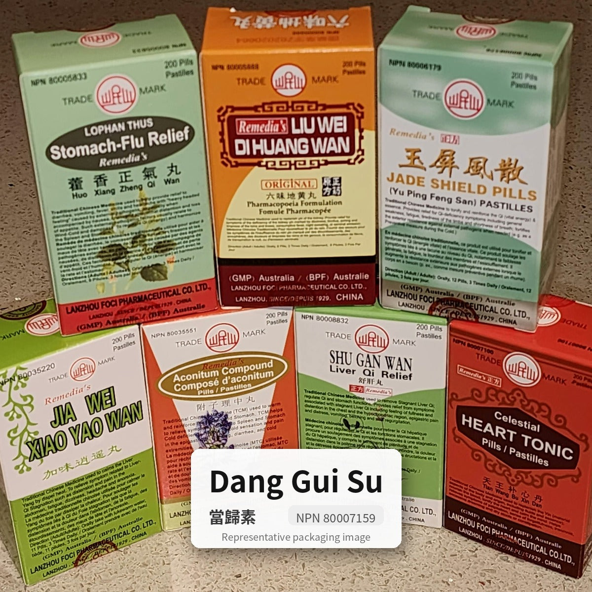 Dang Gui Su – Angelica Extract Capsules – 當歸素 (Min Shan)