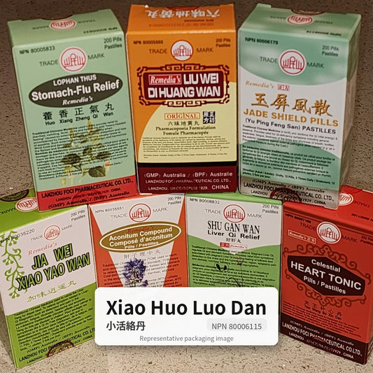 Xiao Huo Luo Dan – Minor Circulation-Activating Pills – 小活絡丹 (Min Shan)